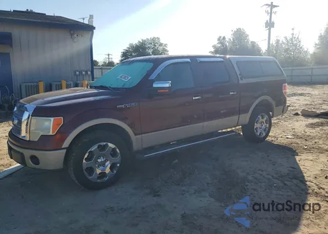 2010 Ford F150 Supercrew из США, поврежденный, VIN 1FTFW1CV1AFC43904